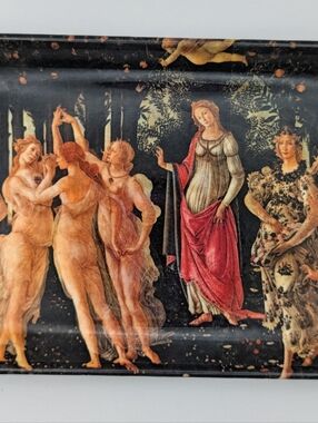 Vintage Melamine Tray-Botticelli The Primavera Art Print Tray